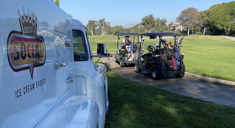 Orange County Ice Cream Event Truck Golf Event
